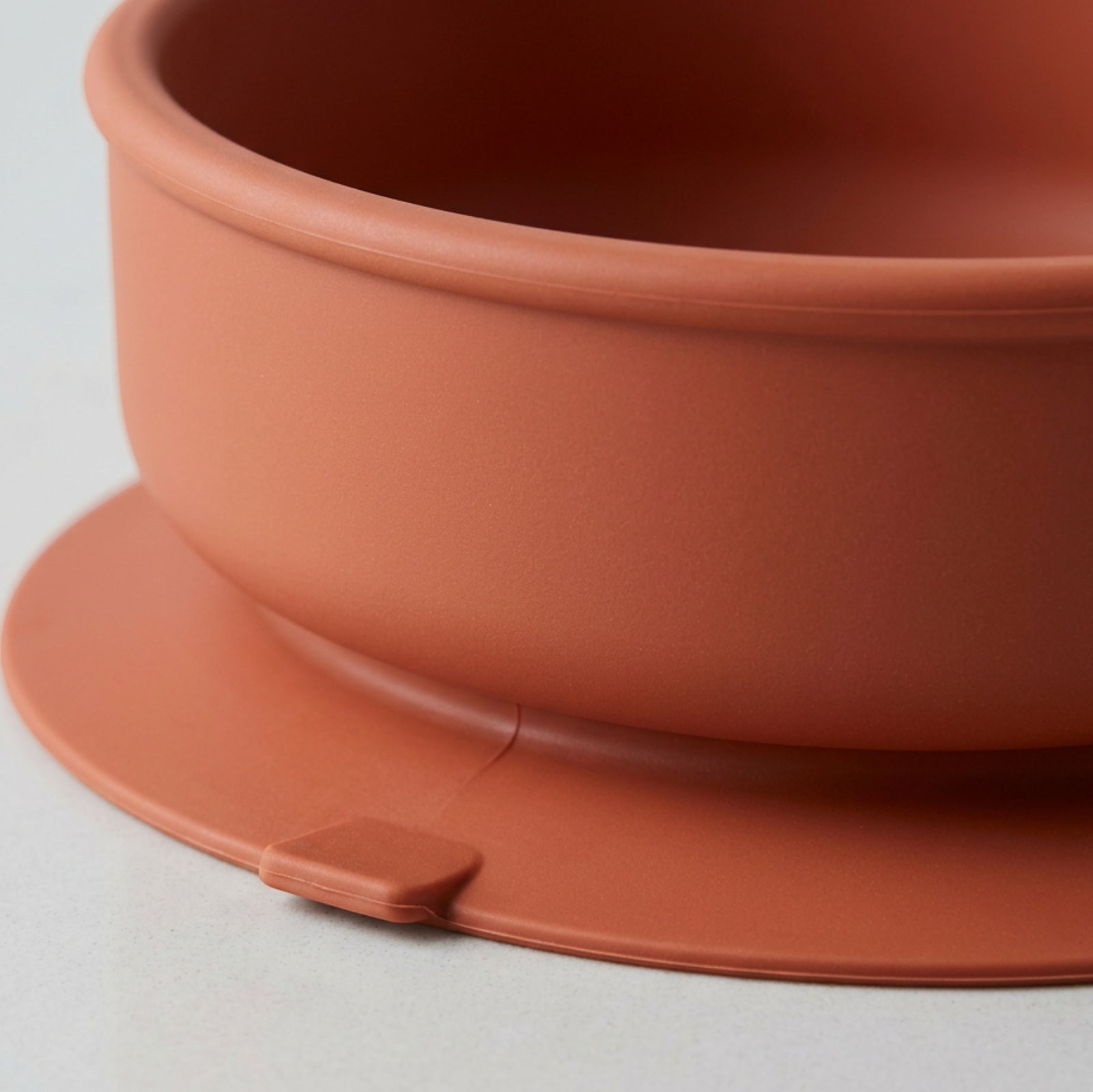 Avibe PressBase Silicone Suction Pet Bowl Clay 20 oz