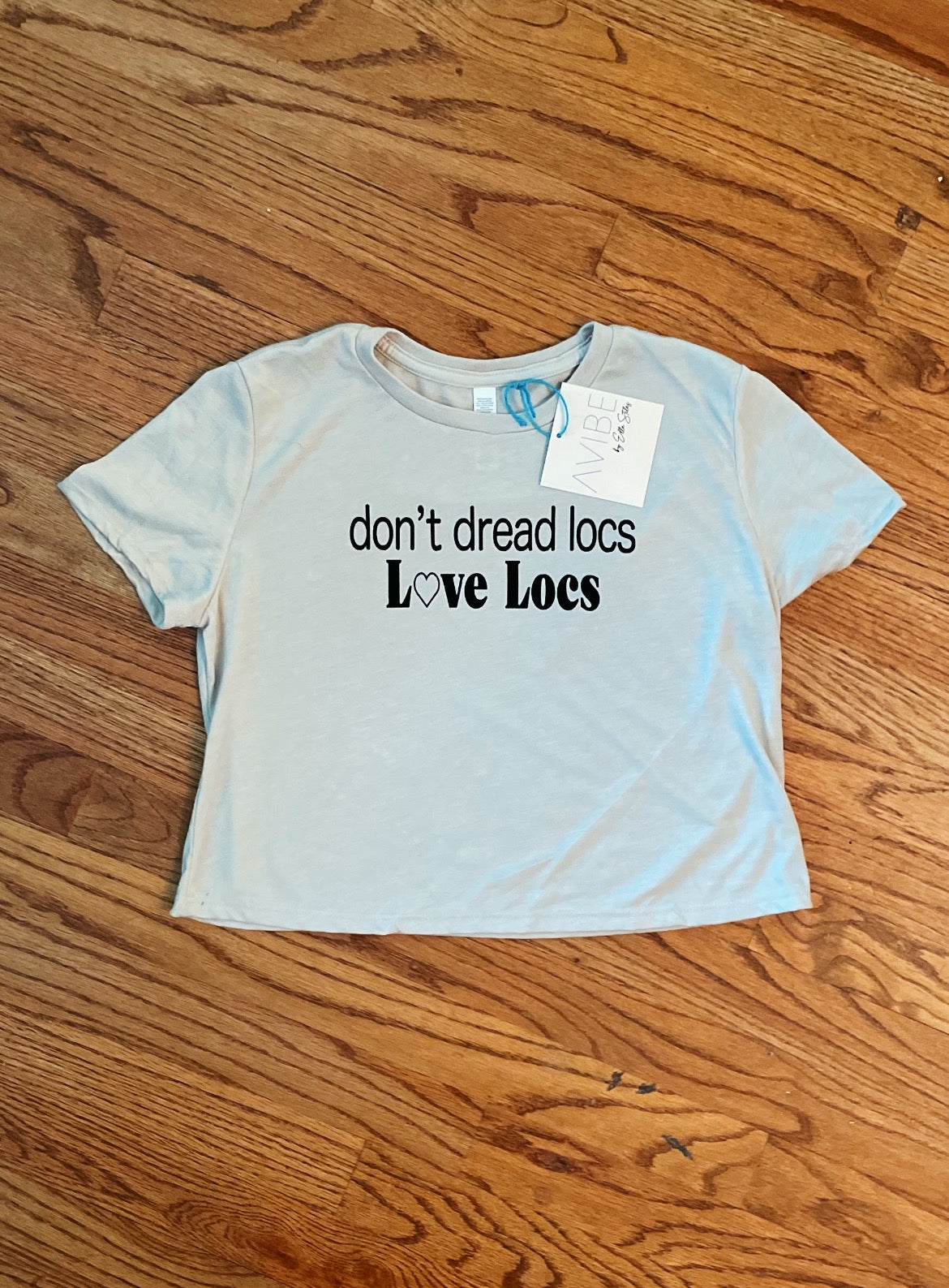 Love Locs Crop Tee